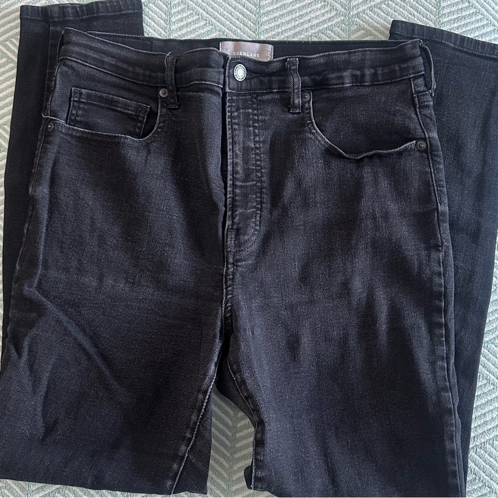 Everlane Black High Rise Skinny Jeans - Picture 5 of 8